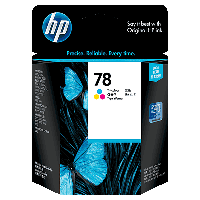 惠普HP 78 号三色喷墨打印墨盒