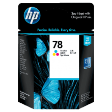 惠普HP 78 号三色喷墨打印墨盒
